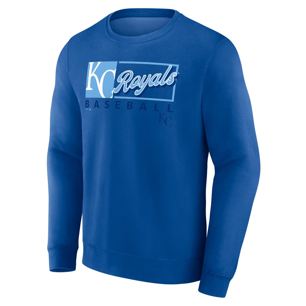Kansas City Royals Fanatics Focus Fleece Pullover Sweatshirt - MLB Pullover