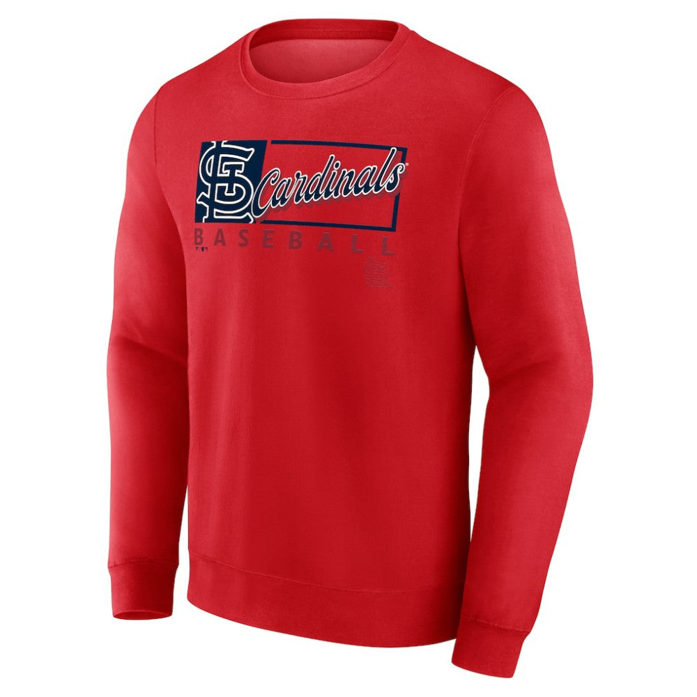 St. Louis Cardinals Fanatics Focus Fleece Pullover Sweatshirt - MLB Pullover