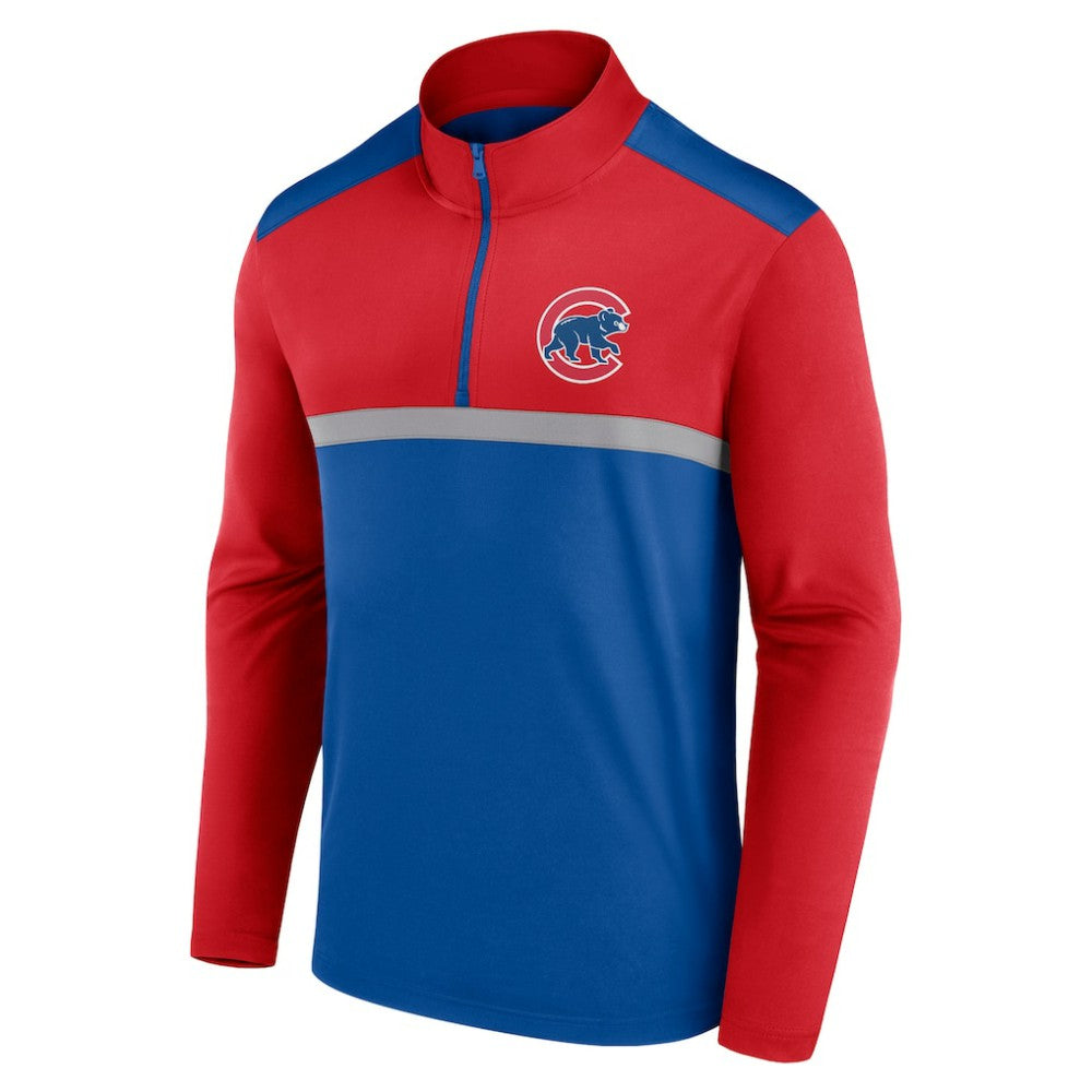Chicago Cubs Fanatics Unstoppable Quarter-Zip Top - MLB Tops