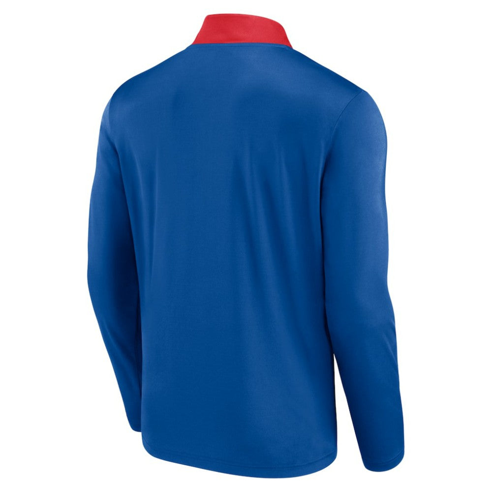 Chicago Cubs Fanatics Unstoppable Quarter-Zip Top - MLB Tops
