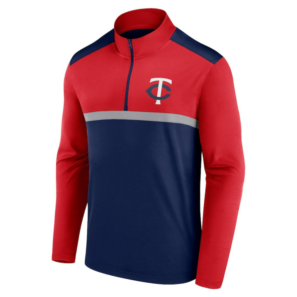 Minnesota Twins Fanatics Unstoppable Quarter-Zip Top - MLB Tops
