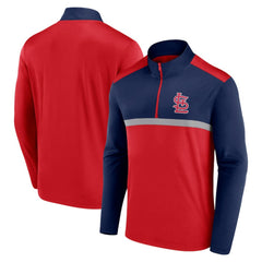 St. Louis Cardinals Fanatics Unstoppable Quarter-Zip Top - MLB Tops