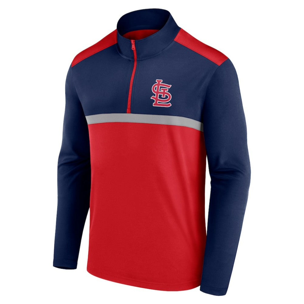 St. Louis Cardinals Fanatics Unstoppable Quarter-Zip Top - MLB Tops