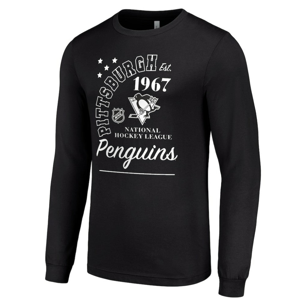 Pittsburgh Penguins Starter Arch City Theme Graphic Long Sleeve T-Shirt -  NHL T-shirts