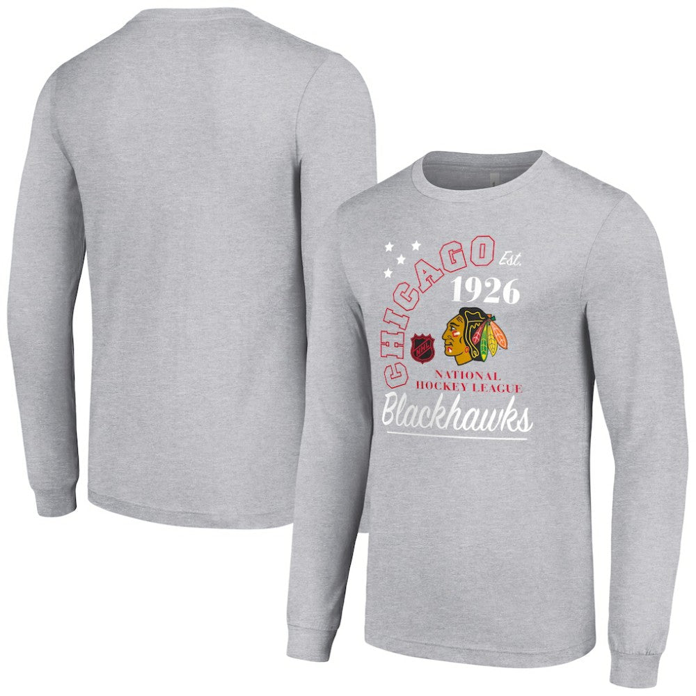 Chicago Blackhawks Starter Arch City Theme Graphic Long Sleeve T-Shirt -  NHL T-shirts