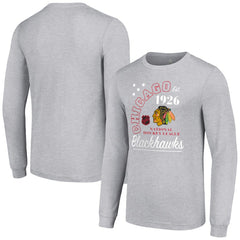Chicago Blackhawks Starter Arch City Theme Graphic Long Sleeve T-Shirt -  NHL T-shirts