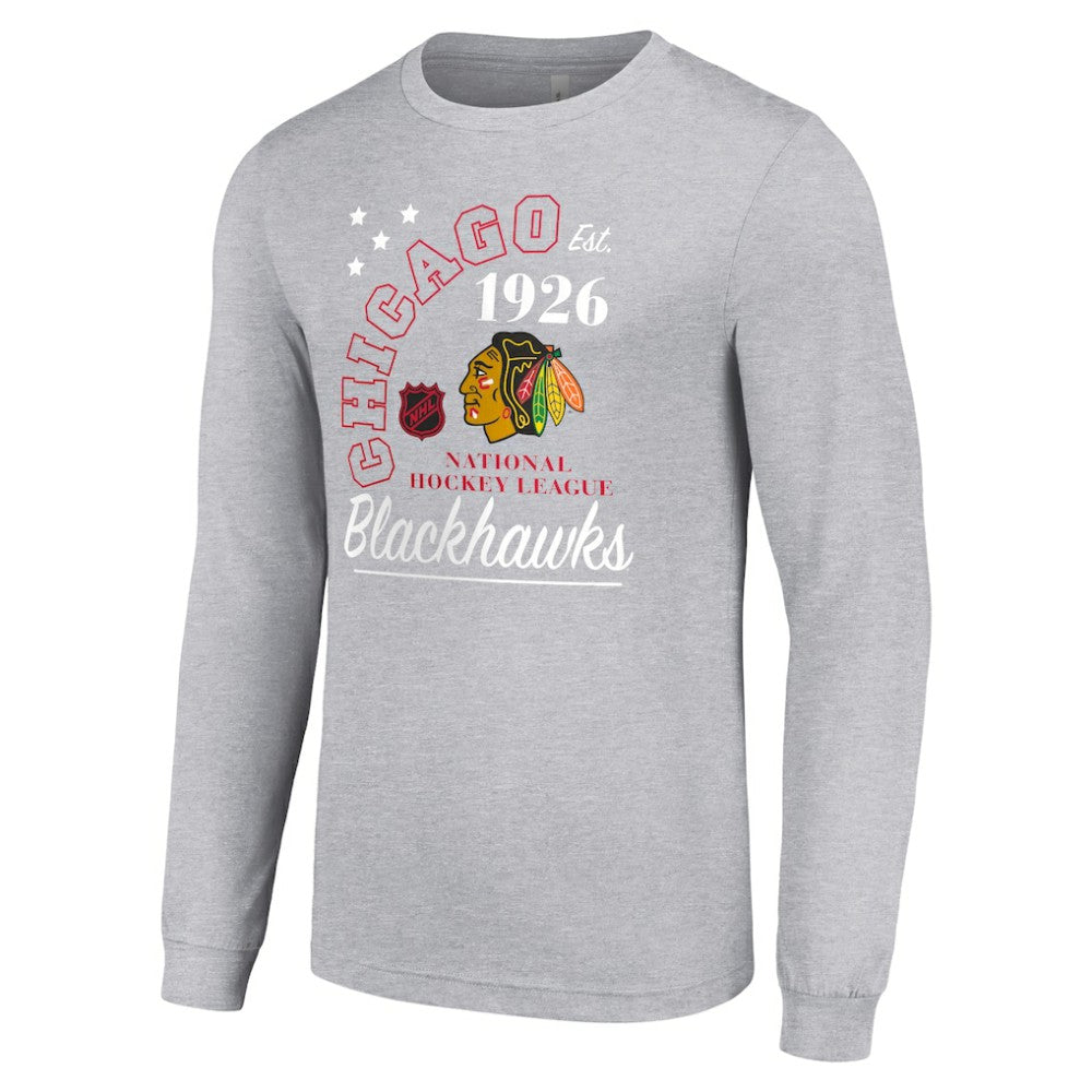 Chicago Blackhawks Starter Arch City Theme Graphic Long Sleeve T-Shirt -  NHL T-shirts