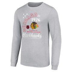 Chicago Blackhawks Starter Arch City Theme Graphic Long Sleeve T-Shirt -  NHL T-shirts