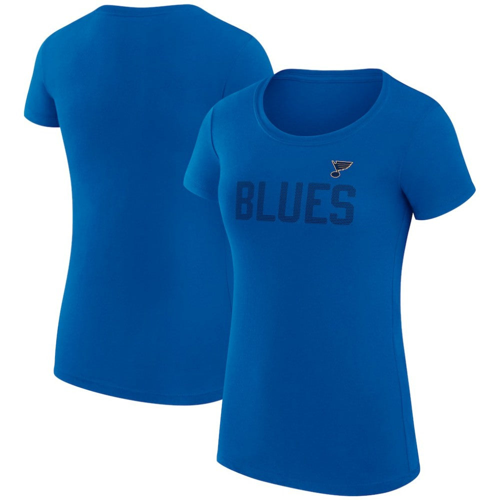 St. Louis Blues G-III 4Her by Carl Banks Women's Super-Slim Fit Lightweight Dot Print Team T-Shirt -  NHL T-shirts