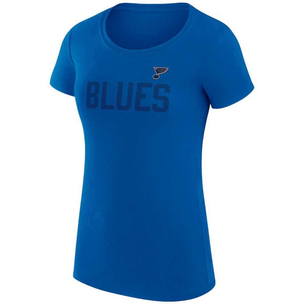 St. Louis Blues G-III 4Her by Carl Banks Women's Super-Slim Fit Lightweight Dot Print Team T-Shirt -  NHL T-shirts