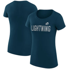 Tampa Bay Lightning G-III 4Her by Carl Banks Women's Super-Slim Fit Lightweight Dot Print Team T-Shirt -  NHL T-shirts