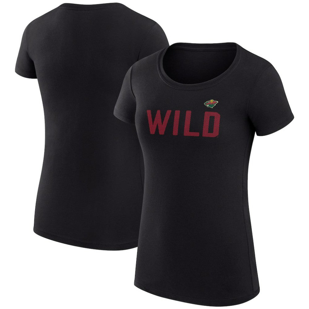Minnesota Wild G-III 4Her by Carl Banks Women's Super-Slim Fit Lightweight Dot Print Team T-Shirt -  NHL T-shirts