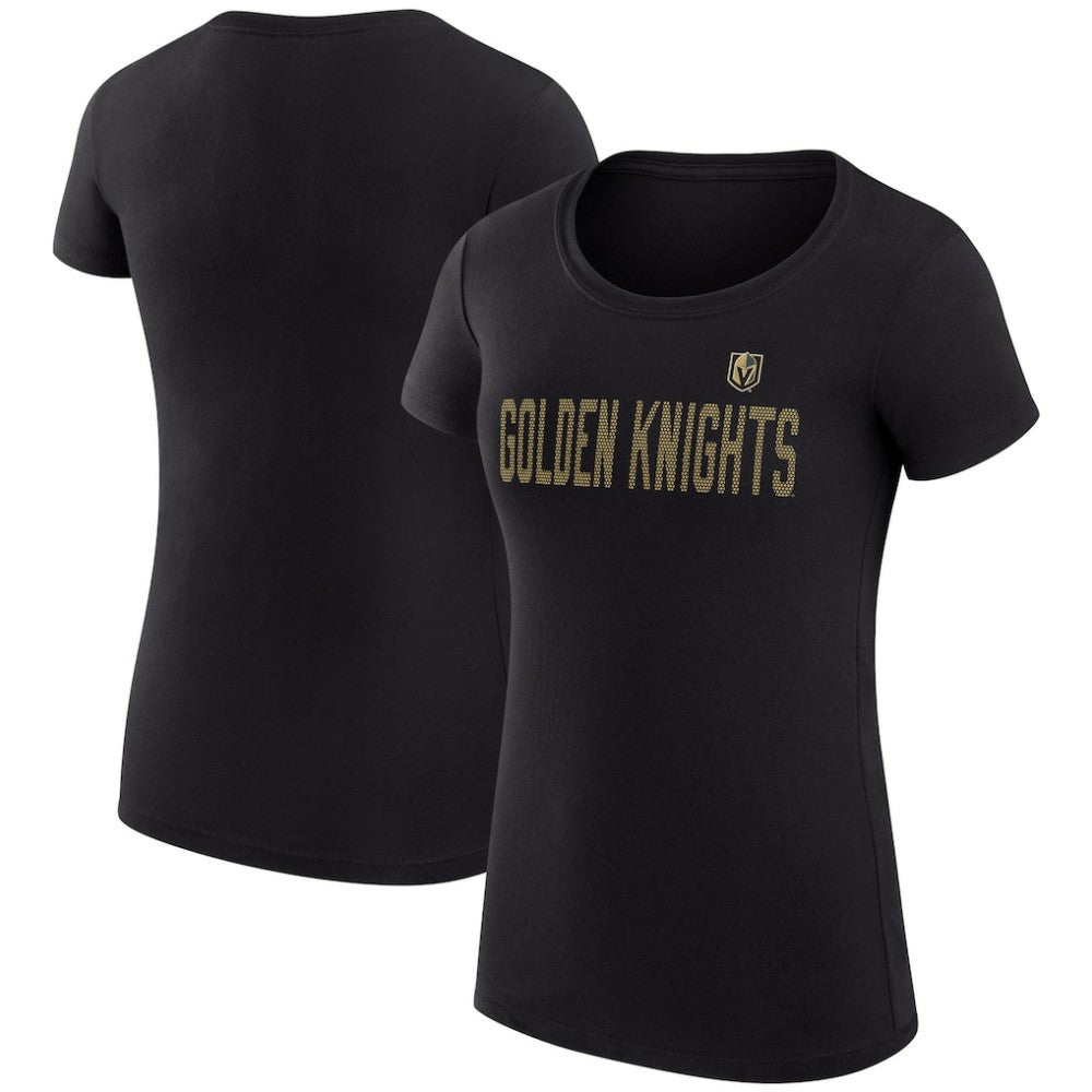 Vegas Golden Knights G-III 4Her by Carl Banks Women's Super-Slim Fit Lightweight Dot Print Team T-Shirt -  NHL T-shirts