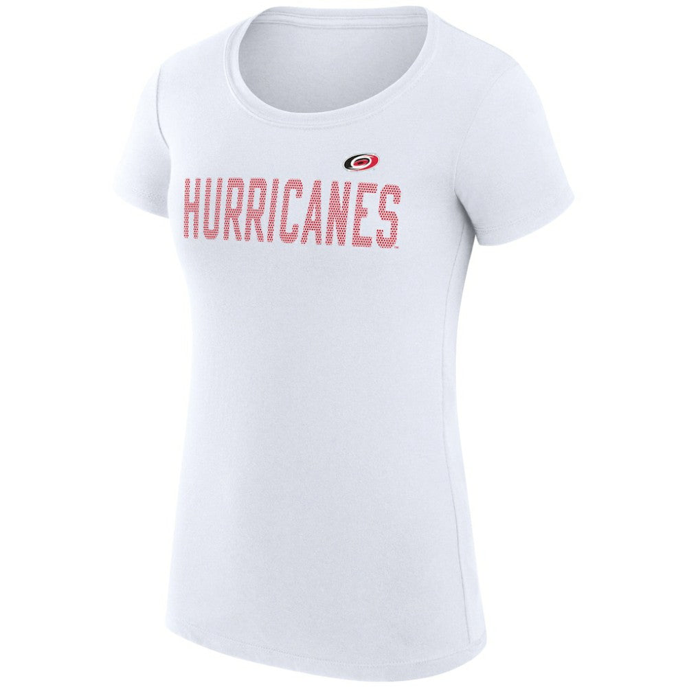 Carolina Hurricanes G-III 4Her by Carl Banks Women's Super-Slim Fit Lightweight Dot Print Team T-Shirt -  NHL T-shirts