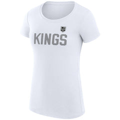Los Angeles Kings G-III 4Her by Carl Banks Women's Super-Slim Fit Lightweight Dot Print Team T-Shirt -  NHL T-shirts