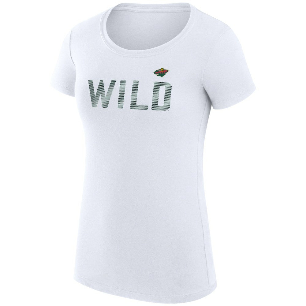 Minnesota Wild G-III 4Her by Carl Banks Women's Super-Slim Fit Lightweight Dot Print Team T-Shirt -  NHL T-shirts