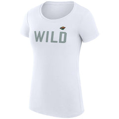 Minnesota Wild G-III 4Her by Carl Banks Women's Super-Slim Fit Lightweight Dot Print Team T-Shirt -  NHL T-shirts