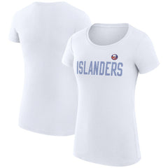 New York Islanders G-III 4Her by Carl Banks Women's Super-Slim Fit Lightweight Dot Print Team T-Shirt -  NHL T-shirts