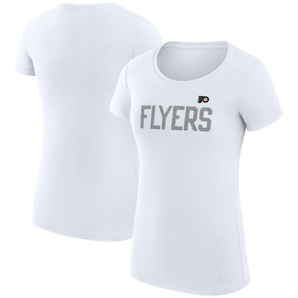 Philadelphia Flyers G-III 4Her by Carl Banks Women's Super-Slim Fit Lightweight Dot Print Team T-Shirt -  NHL T-shirts