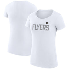 Philadelphia Flyers G-III 4Her by Carl Banks Women's Super-Slim Fit Lightweight Dot Print Team T-Shirt -  NHL T-shirts