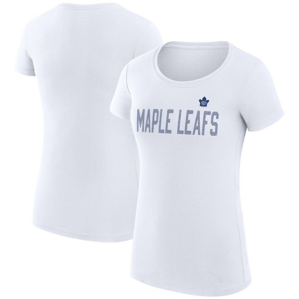 Toronto Maple Leafs G-III 4Her by Carl Banks Women's Super-Slim Fit Lightweight Dot Print Team T-Shirt -  NHL T-shirts