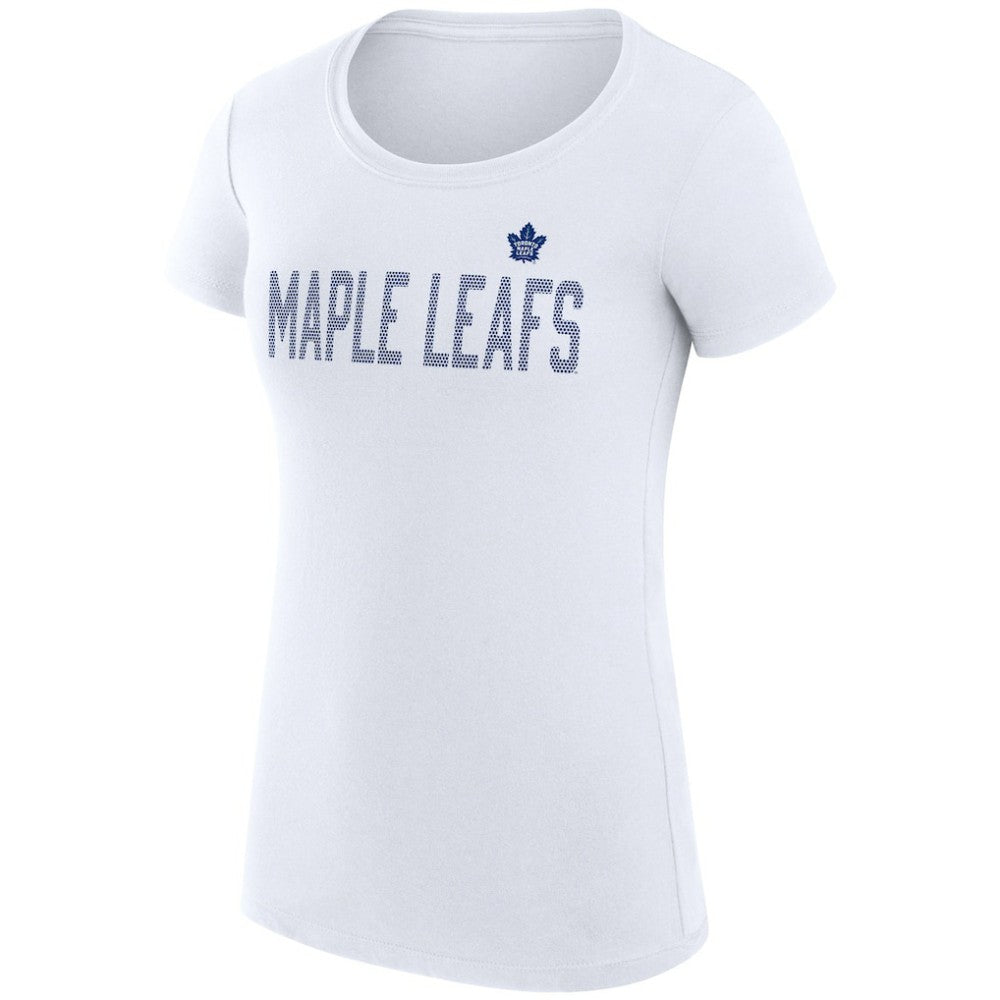 Toronto Maple Leafs G-III 4Her by Carl Banks Women's Super-Slim Fit Lightweight Dot Print Team T-Shirt -  NHL T-shirts