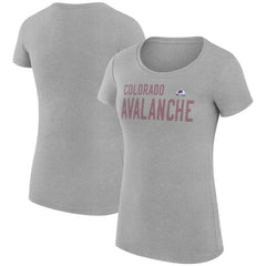 Colorado Avalanche G-III 4Her by Carl Banks Women's Super-Slim Fit Lightweight Dot Print Team T-Shirt -  NHL T-shirts