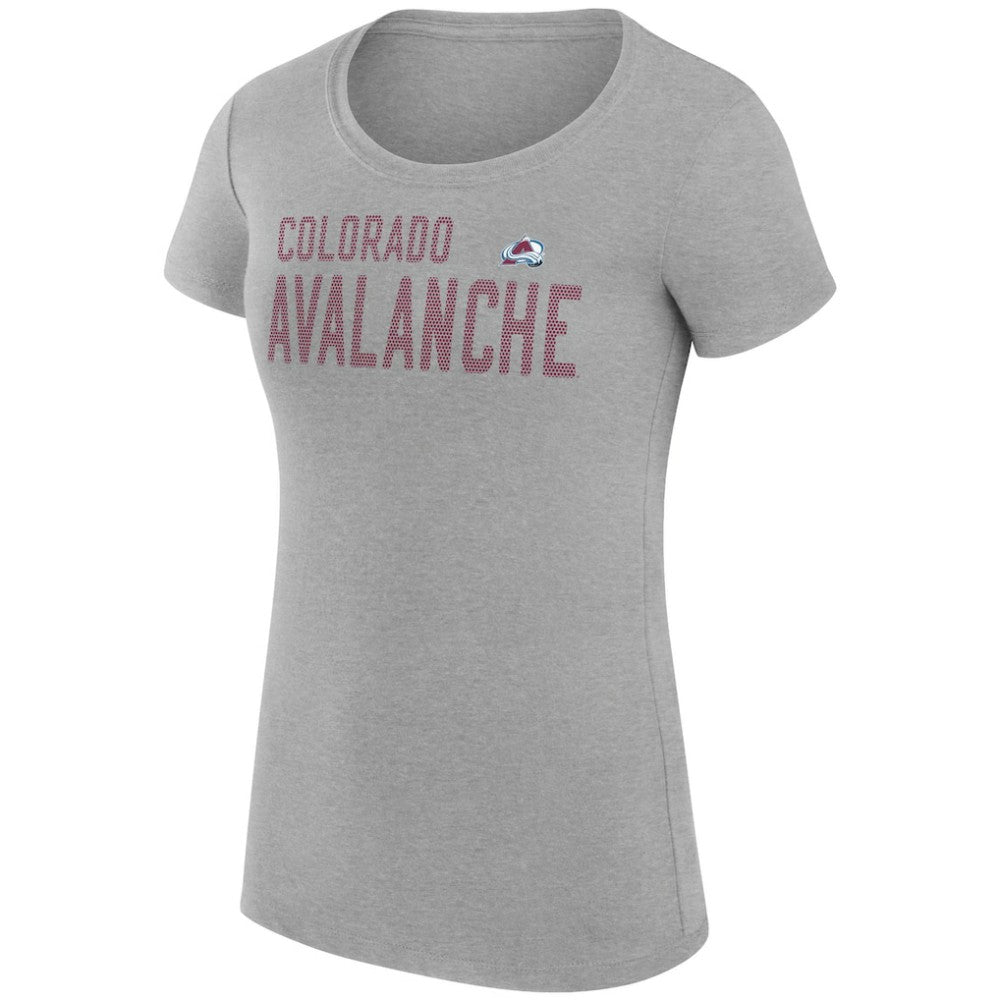 Colorado Avalanche G-III 4Her by Carl Banks Women's Super-Slim Fit Lightweight Dot Print Team T-Shirt -  NHL T-shirts