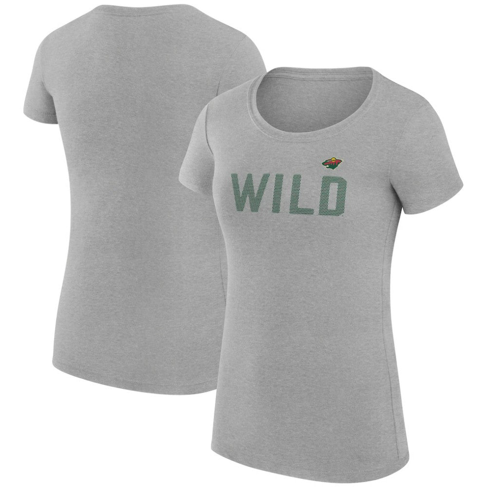 Minnesota Wild G-III 4Her by Carl Banks Women's Super-Slim Fit Lightweight Dot Print Team T-Shirt -  NHL T-shirts