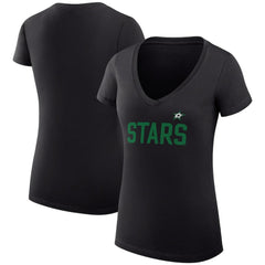 Dallas Stars G-III 4Her by Carl Banks Women's Super-Slim Fit Lightweight Dot Print Team V-Neck T-Shirt -  NHL T-shirts