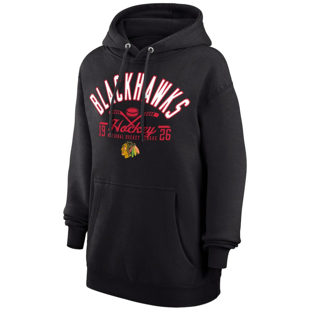 Chicago Blackhawks Starter Puck Pullover Hoodie -  NHL Hoodies