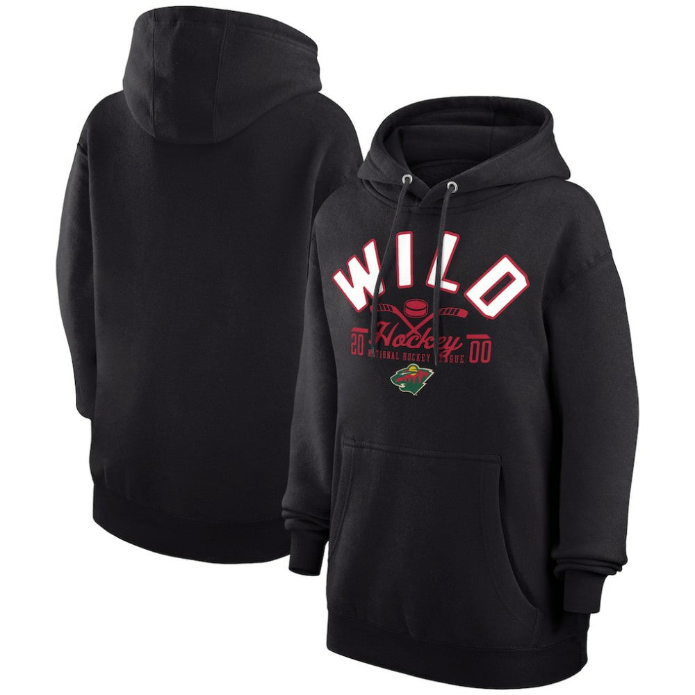 Minnesota Wild Starter Puck Pullover Hoodie -  NHL Hoodies