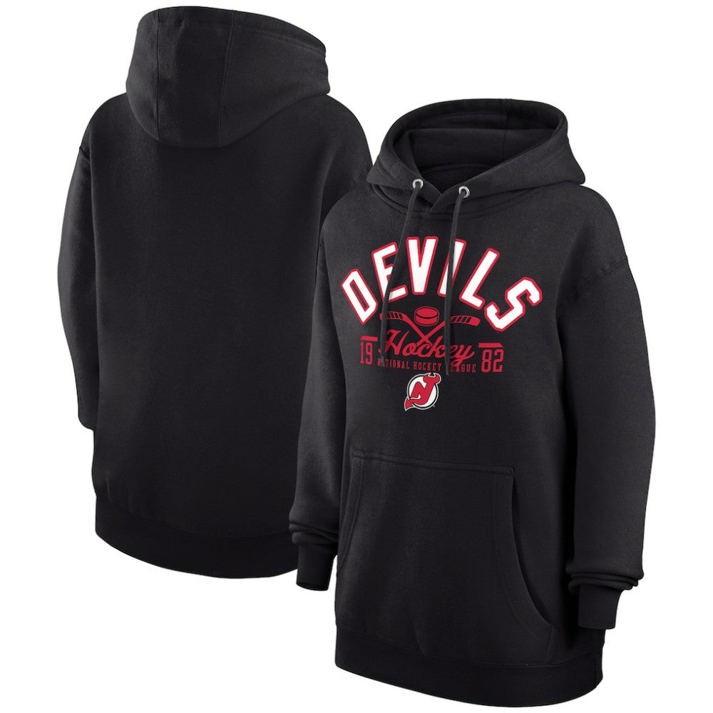 New Jersey Devils Starter Puck Pullover Hoodie -  NHL Jerseys