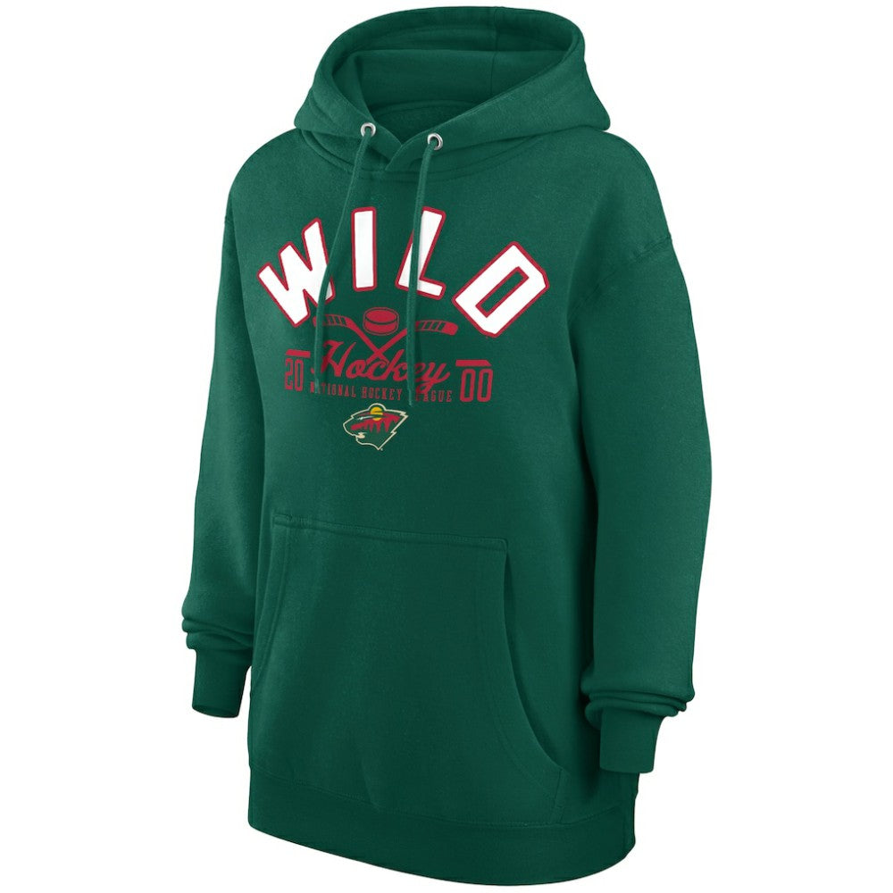 Minnesota Wild Starter Puck Pullover Hoodie -  NHL Hoodies