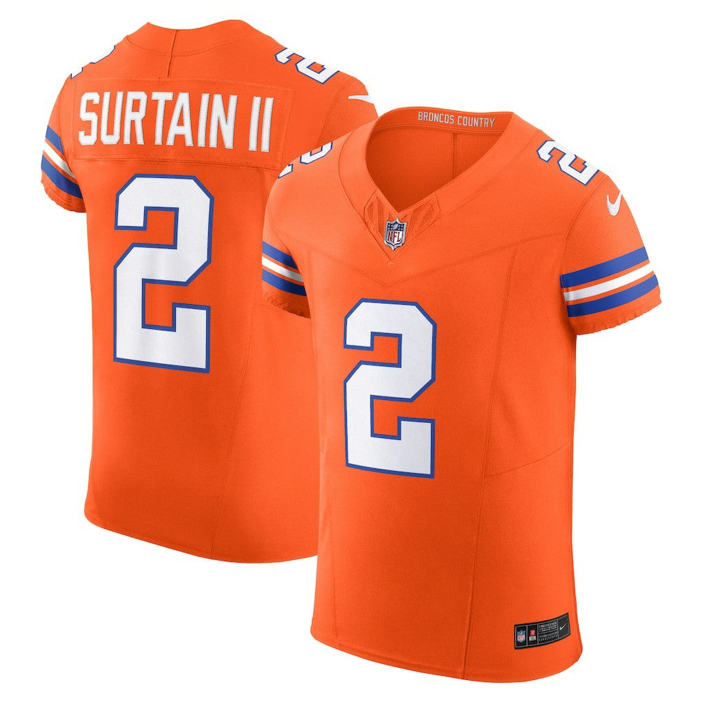 Denver Broncos Patrick Surtain II  Vapor F.U.S.E. Elite Jersey Vapor F.U.S.E. Elite Jersey | NFL New