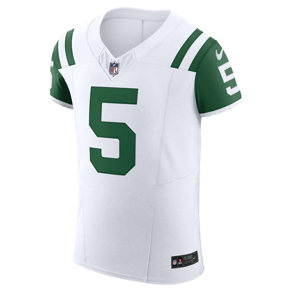New York Jets Garrett Wilson  Classic Alternate Vapor F.U.S.E. Elite Jersey | NFL Outlet