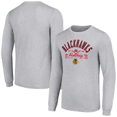 Chicago Blackhawks Starter Puck Long Sleeve T-Shirt -  NHL T-shirts