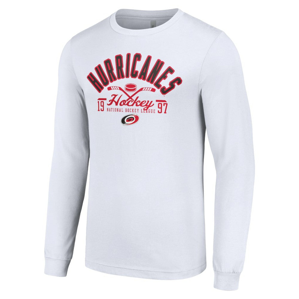 Carolina Hurricanes Starter Puck Long Sleeve T-Shirt -  NHL T-shirts
