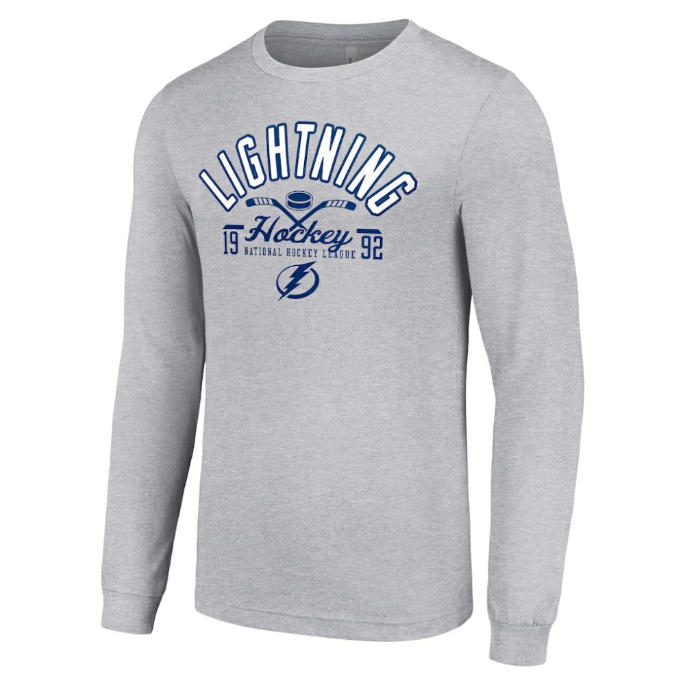 Tampa Bay Lightning Starter Puck Long Sleeve T-Shirt -  NHL T-shirts