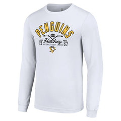 Pittsburgh Penguins Starter Puck Long Sleeve T-Shirt -  NHL T-shirts