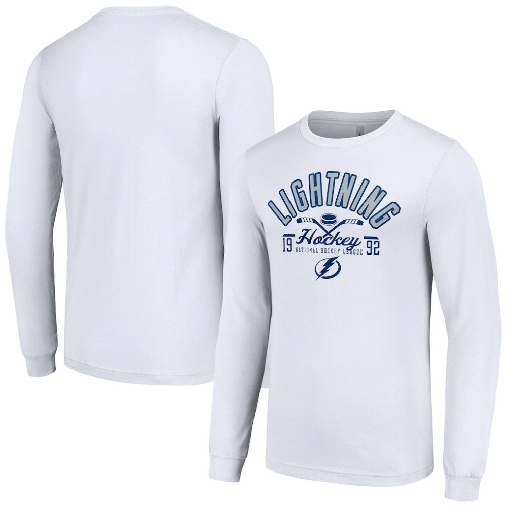 Tampa Bay Lightning Starter Puck Long Sleeve T-Shirt -  NHL T-shirts