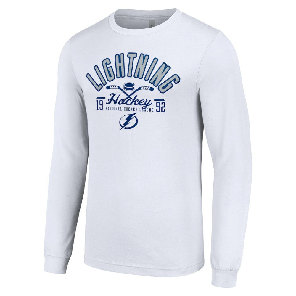 Tampa Bay Lightning Starter Puck Long Sleeve T-Shirt -  NHL T-shirts