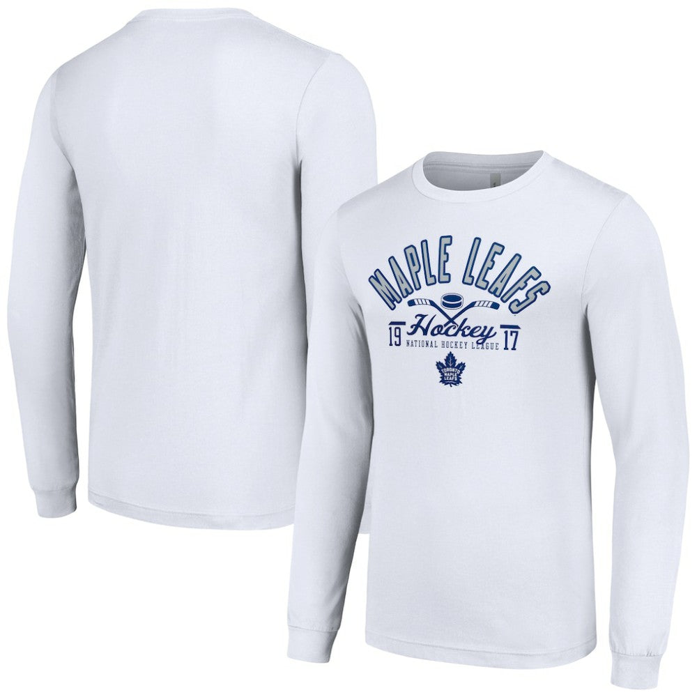 Toronto Maple Leafs Starter Puck Long Sleeve T-Shirt -  NHL T-shirts
