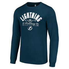 Tampa Bay Lightning Starter Puck Long Sleeve T-Shirt -  NHL T-shirts