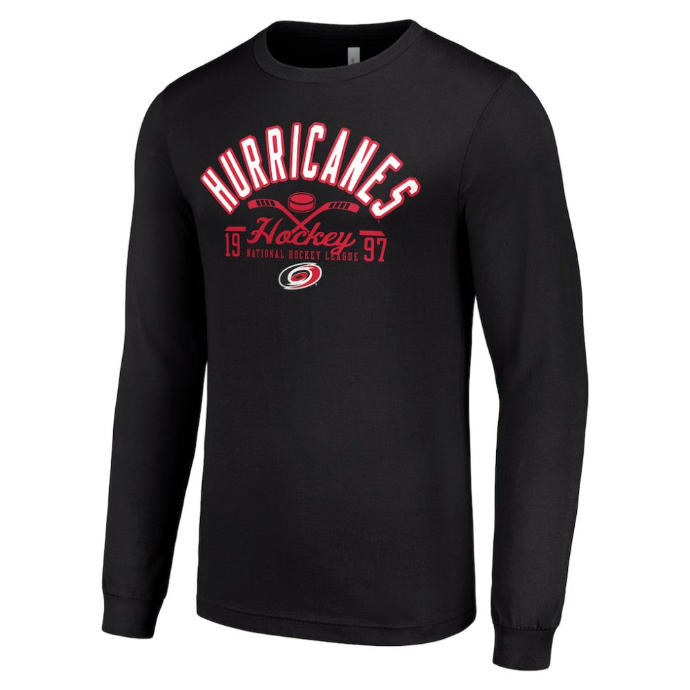 Carolina Hurricanes Starter Puck Long Sleeve T-Shirt -  NHL T-shirts