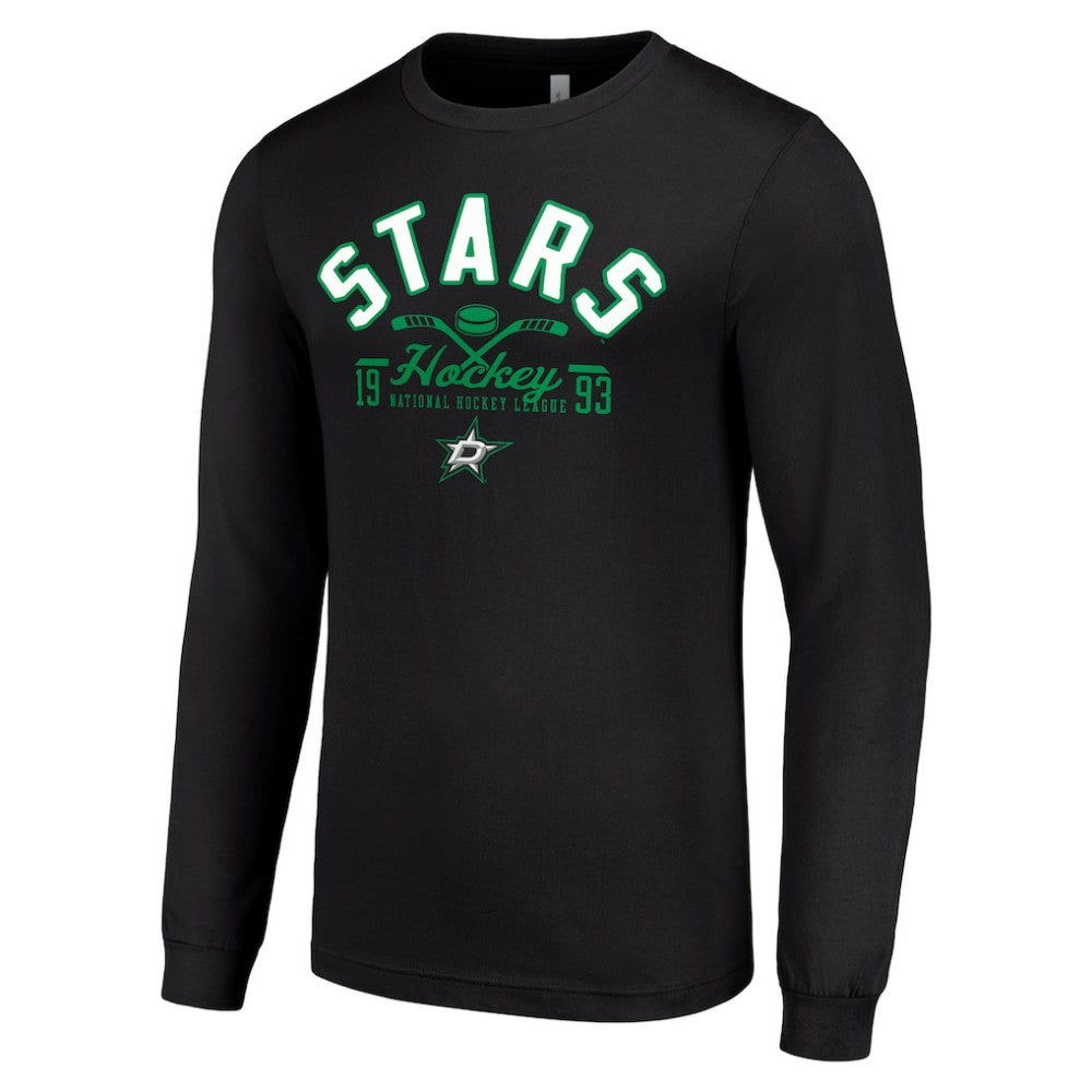 Dallas Stars Starter Puck Long Sleeve T-Shirt -  NHL T-shirts