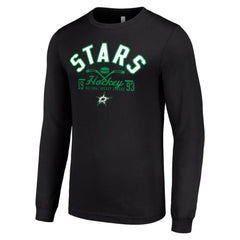 Dallas Stars Starter Puck Long Sleeve T-Shirt -  NHL T-shirts