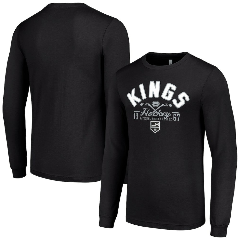Los Angeles Kings Starter Puck Long Sleeve T-Shirt -  NHL T-shirts
