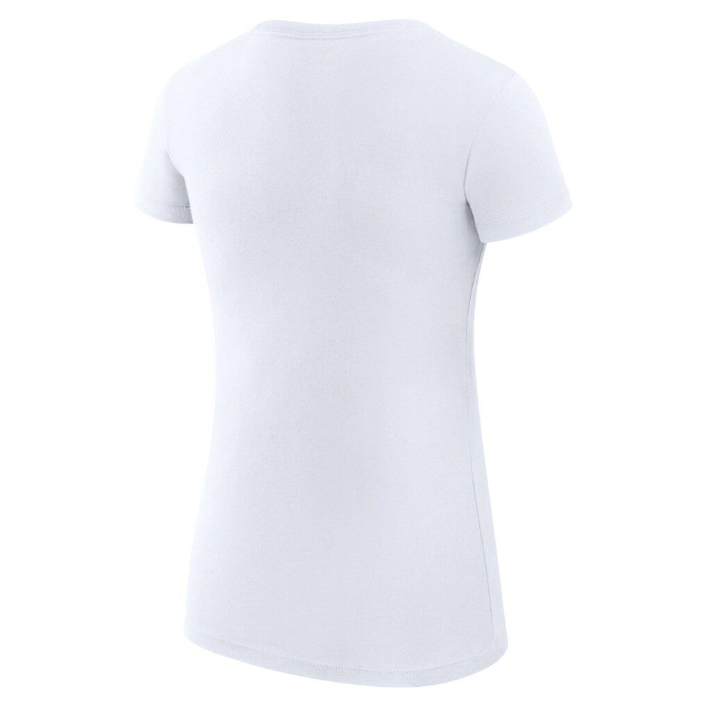 White Denver Nuggets G-III 4Her by Carl Banks Women's Super-Slim Fit Lightweight Basketball Love T-Shirt sale | NBA