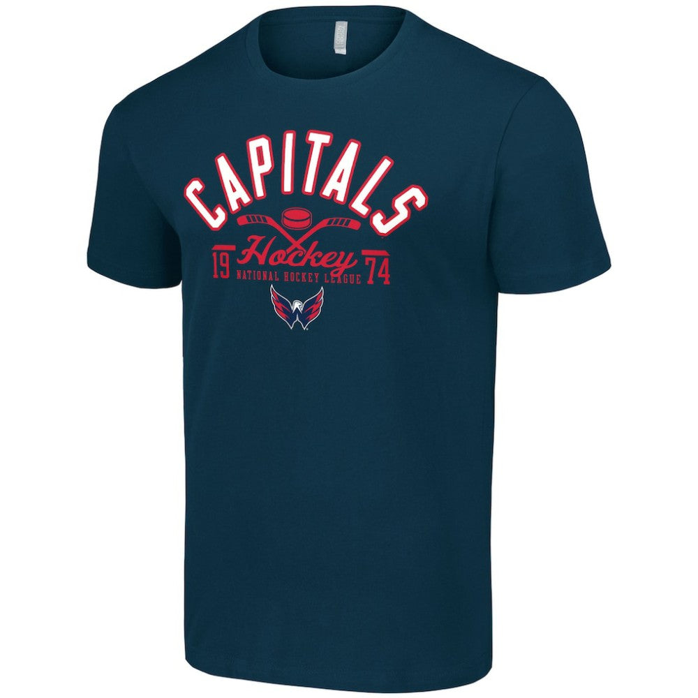Washington Capitals Starter Half Puck T-Shirt -  NHL T-shirts